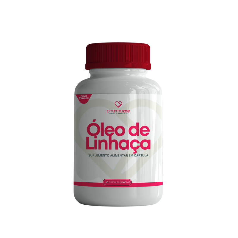 Óleo de Linhaça - 60 Cápsulas
